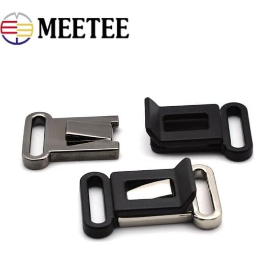 2pcs 25/30/40/50mm Metal Plastic Release Buckle Belt Decor Buckles for Backpack Webbing Strap Hook Buckle Bag Clasp Accessories
