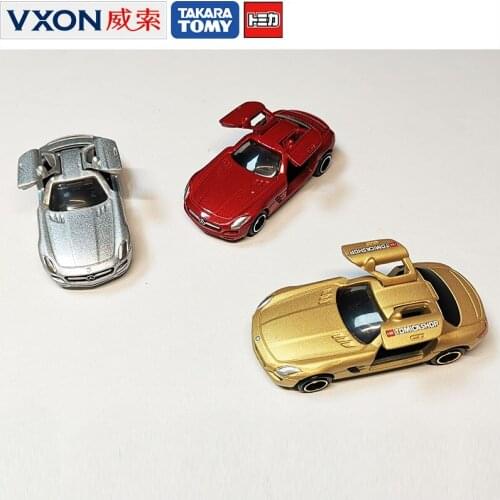Alloy Car 091 Mercedes-Benz SLS AMG 397601 Gull Wing Door 91 Venue Special Edition Out of Print 1:65 Toy Car