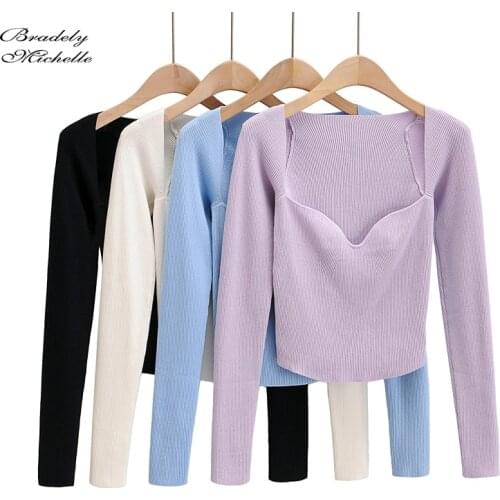 Женские пуловеры BRADELY MICHELLE China At AliExpress