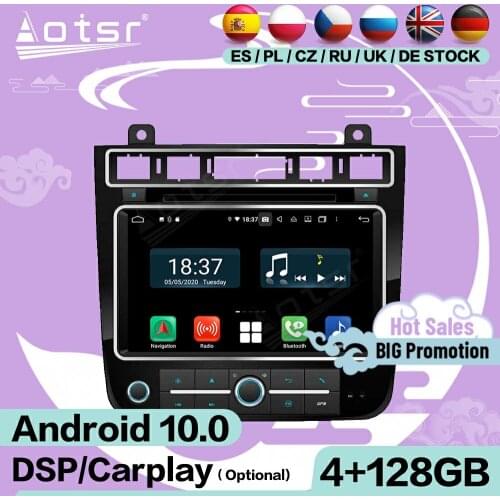 Carplay Screen Multimedia Stereo Android Player For VW Touareg 2011 2012 2013 2014 2015 2016 2017 Audio Radio Receiver Head Unit