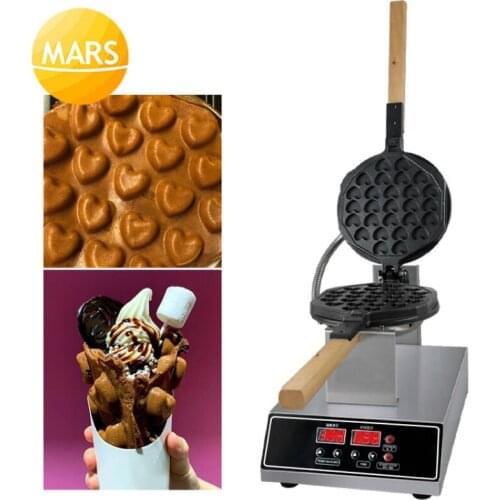 Digital Eggettes Puff Cake Iron Maker 220V /110V Bubble Egg Cake Oven Hong Kong Egg Waffle Ice Cream Puff Makers Machine