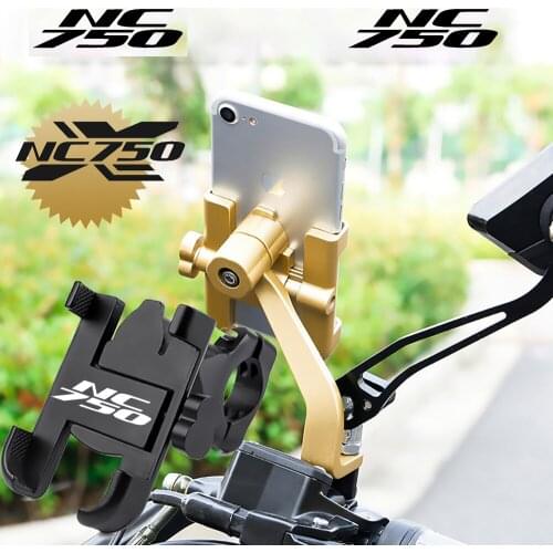 For Honda NC750X NC750 X NC750X NC 750 X NC750 Alloy Motorcycle Handlebar Phone Holder Stand Mount Motorcycle Accessories