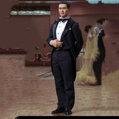 For Collection 1/6 Scale Full Set Warrior Despicable Thief Chow Yun Fat Male Action Figure Model SN002 for Fans Gifts