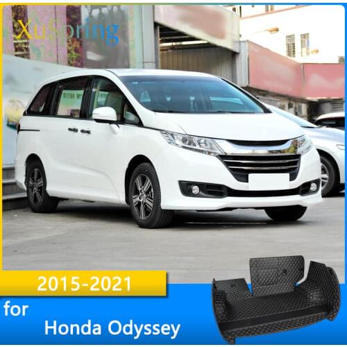 Car Trunk Mat Cargo Liner For Honda Odyssey 2015 2016 2017 2018 2019 2020 2021 Rear Tail Durable Boot Cover Protective Styling
