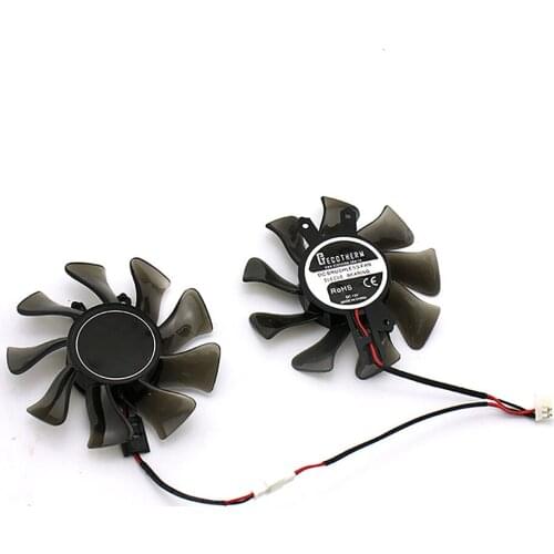 Single/Dual Fan Radiator Cooler Replacement Cooling Fans for GTX1050 1050ti GAMER Graphics Card