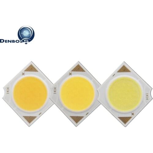 10PCS/Llot 14x14mm manufacturer Square LED COB Light Source Epistar chip 3W 5W 7W 10W 12W 110LM/W COB LED for spotlight lamp