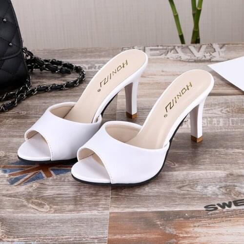 Summer heel High Heels Sandals lady Pumps classics slip on Shoes sexy Women party shoes gold silver Wedding Slingbacks rt5