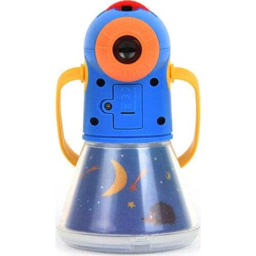 Multi-function Story Projector Children Sleeping Night Light Projection Lamps E65D