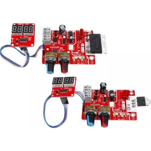 NY-D01 40A/100A Digital Display Spot Welding Module Time and Current Controller Panel Timing Ammeter Spot Welders Control Board