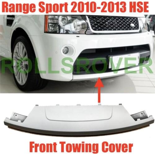 ROLLSROVER Front Bumper Towing Eye Cover For Range Rover Sport HSE 2010-2013 LR019169 Silver