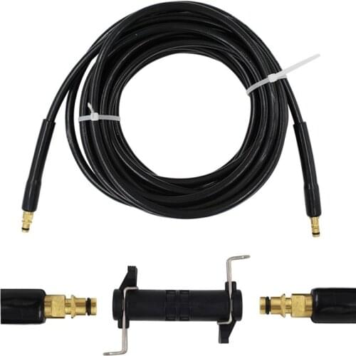 10 15 Meters High Pressure Extension Hose Pipe With Joint Connector For Karcher K-Series Pressure Washer Cleaner