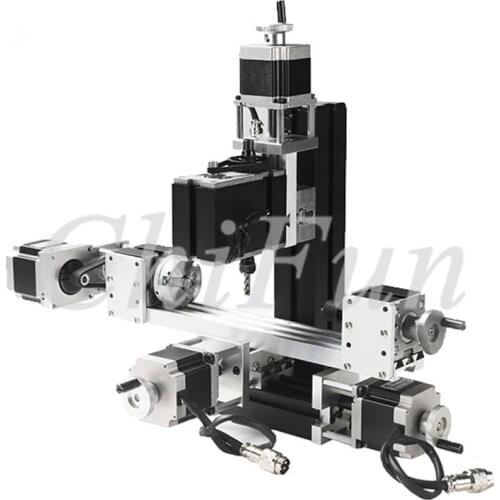 ZhouYu TCZ20005MTF 4 Shafts CNC Milling Machine/Mach3 CNC DIY Drilling & Milling Machine