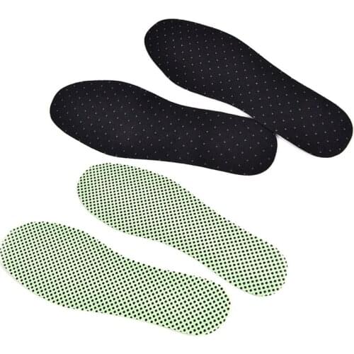 Winter Soles Natural Tourmaline Self-heating Insoles For Footwear Heated Self-heating Insoles Warm Reflexology Insoles