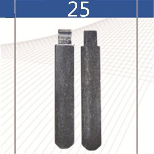 2 Pcs Uncut HON66 Car Key Blade for HONDA ACCODR 2.4 3.0 CITY CIVIC ODYSSEY FIT BYD F6 Key No.25 Blank Brass Car Key Blade