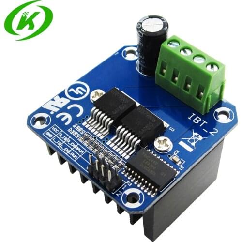 5pcs Double BTS7960 43A H-bridge High-power Motor Driver module/ diy smart car Current diagnostic BTN7960