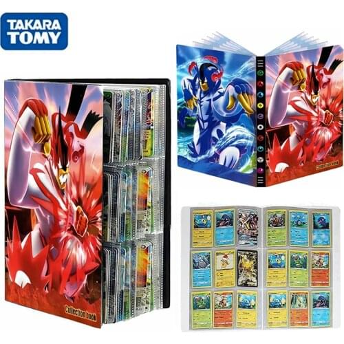 432Pcs 9 Pocket Pokemon Cards Album Book Display Livre Pokémon GX EX Collection Holder Playing Game Map Binder Folder kids Toys