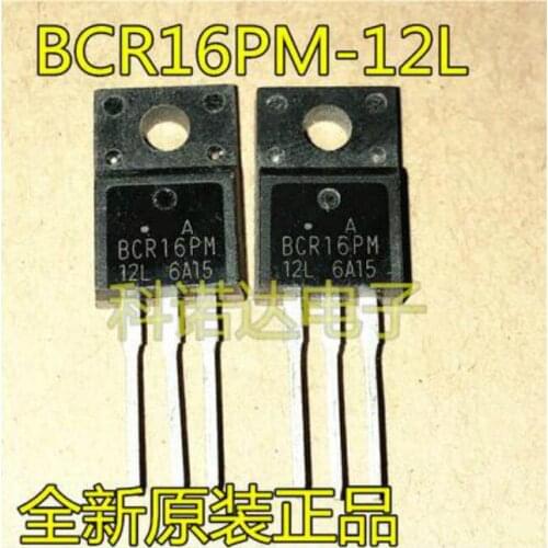 Free shipping 20PCS BCR16PM-12L BCR16PM12L 16A600V TO-220F