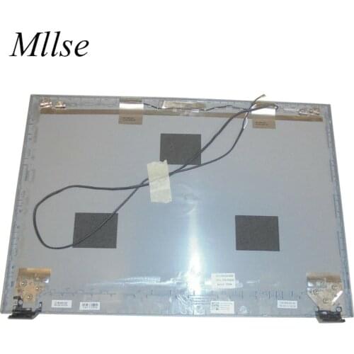 Free Shipping NEW FOR Dell Inspiron 15 3541 3542 3543 15.6" LCD Back Cover Lid Top Hinges FHW21 0FHW21 TOP CASE silver color