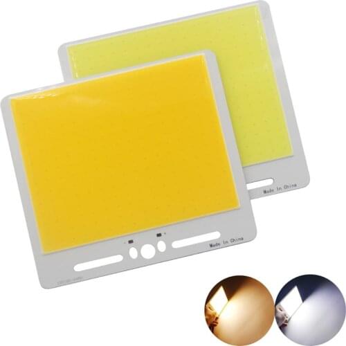 COB LED strip bulb 135x120mm Warm White led Flip chip high power 100W for Fishing Rod Outdoor diy Multifunction Camping Lamp