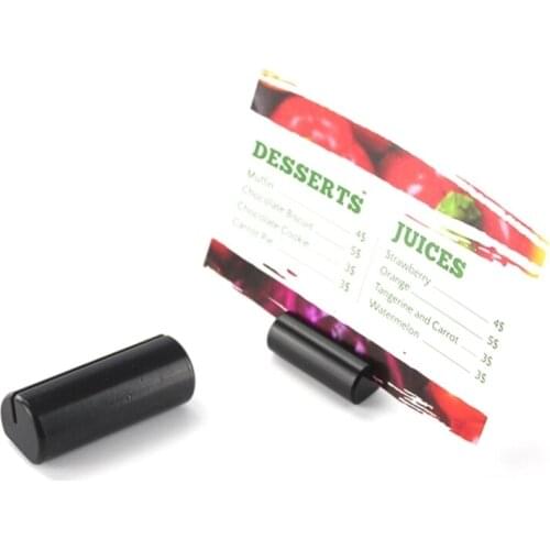 Food Tag Holder Jewelry Price Card Stand Price Card Holders Metal Sign Clip Holder Name Tag Clip Holder Pop Sign Clip Display