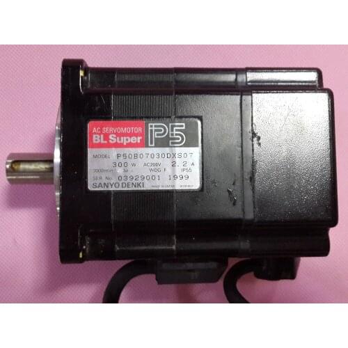 USED 100% TESTED ORIGINAL AC SERVO MOTOR P50B07030DXS07 *100% REAL STOCK,Please contact us for real photo