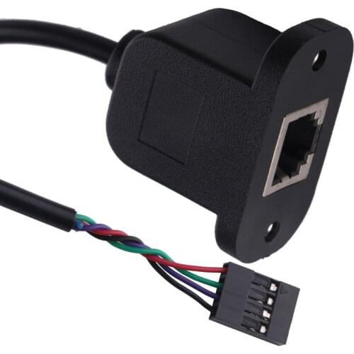 RJ11 6P4C to 4Pin Dupont Terminal Block Adapter Cable With M3 Screws