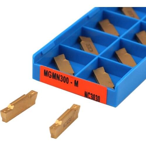 MGMN150 MGMN200-G MGMN250 MGMN300 MGMN400-M NC3030 CNC lathe tools grooving inserts Carbide Cutting blade For steel processing