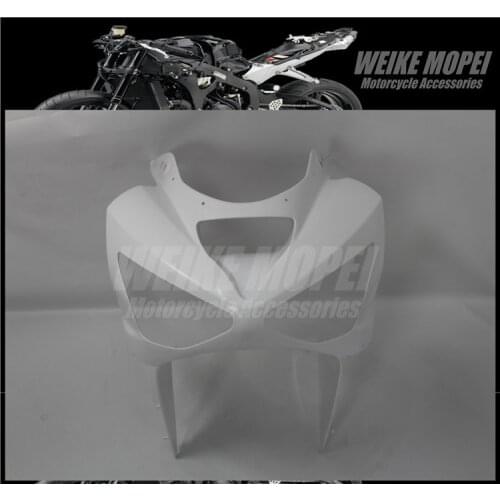 Unpainted Front Upper Fairing Headlight Cowl Nose Panlel Fit For Kawasaki Ninja ZX636 ZX600 ZX6R ZX-6R 2003 2004