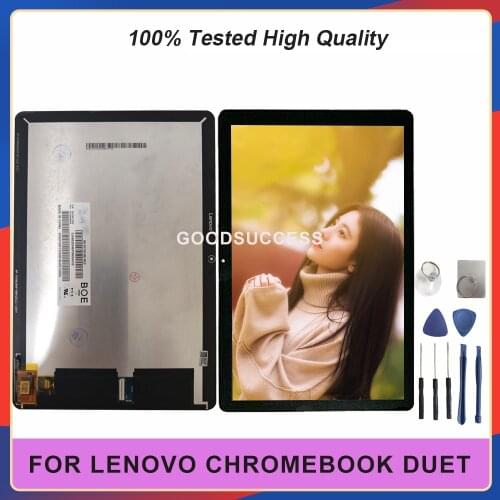 New Original 10.1'' For Lenovo Chromebook Duet LCD Display Touch Screen Digtizer Assembly CT-X636F CT-X636N X636 Lcds Free Tools