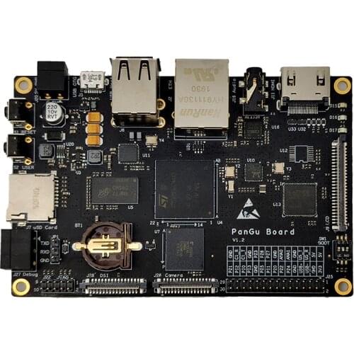 PanGu STM32MP157 Linux Development Board Python3 Qt5