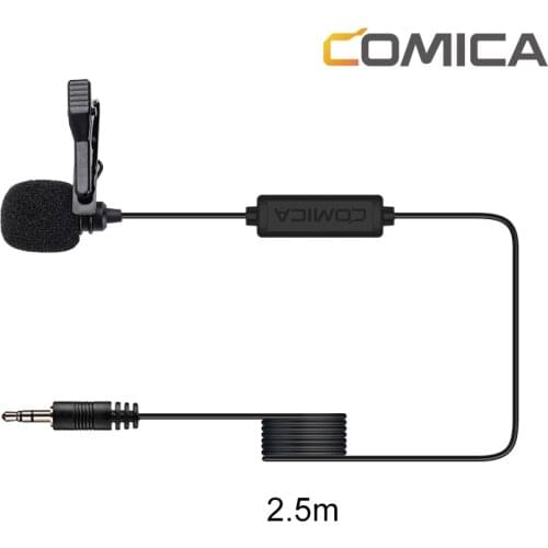 COMICA V01CP Lavalier Microphone for Camera and GoPro