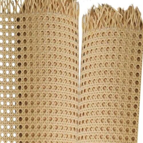 40-95cm Natural Indonesian Real Rattan Cane Webbing Roll Furniture Chair Table Ceiling Background Door DIY Material Home Decor