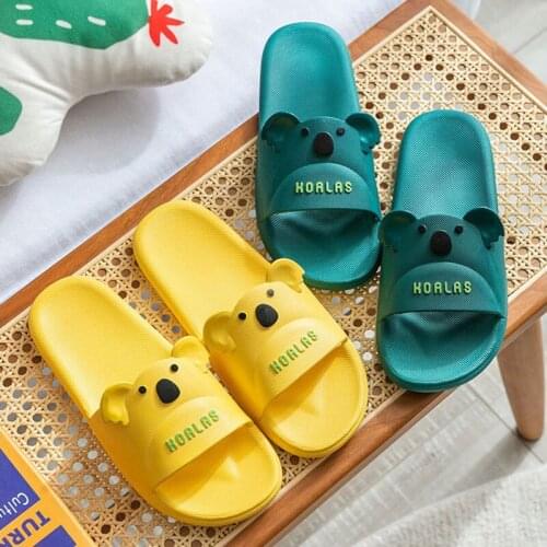 Slippers Men Casual Shoes Women Cartoon Flip Flops Men Summer Outdoor Beach Sandals Leisure Ladies Indoor Bathroom Non-slip Shoe