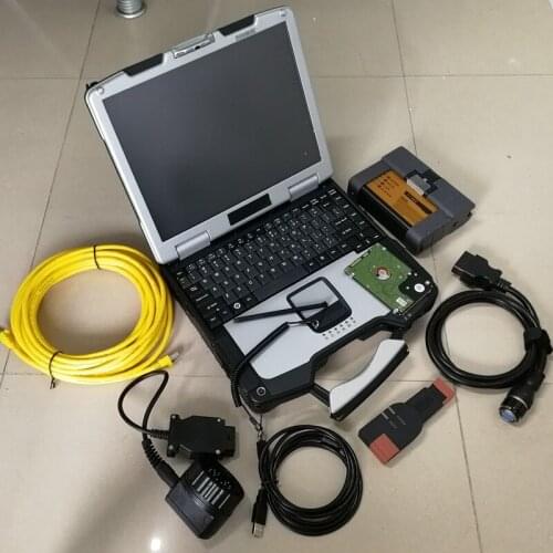Icom A2+B+C with V06.2021 software in 1TB HDD and Used Laptop CF-30 CF30 OBD Auto Diagnosis Tool Scanner Code Reader