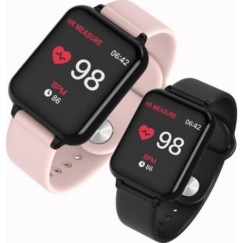 Smart Watch Accessories B57 Color Screen Fitness Bracelet Activity Tracker Heart Rate Blood Pressure Monitor Watch Wristband