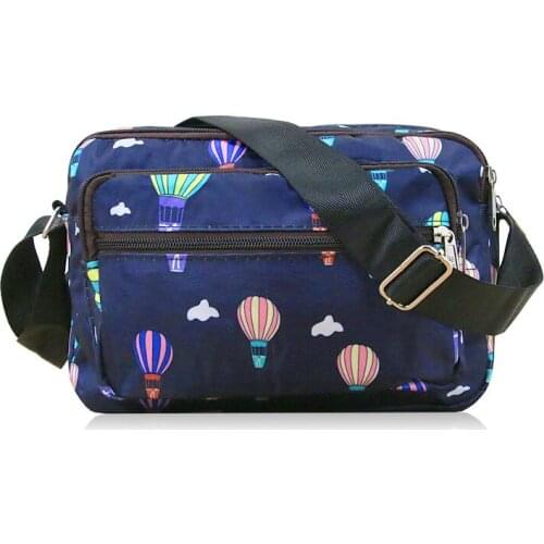 Waterproof Oxford Simple Portable Shoulder Messenger Bag Sports Travel Womens Messenger Flap Bags Mobile Phone Organizer Bag