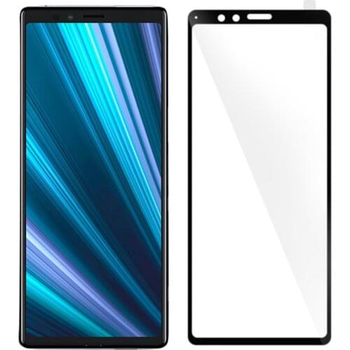 3D Curved Tempered Glass For Sony Xperia 1 Full Cover 9H Protective film Screen Protector For Sony Xperia 1