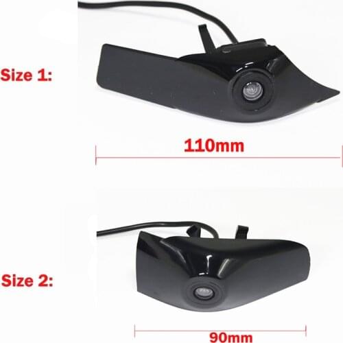 Car front view camera for Toyota Camry 2018 Car Front view Vehicle Camera Night Vision Waterproof Parking Kit CCD HD
