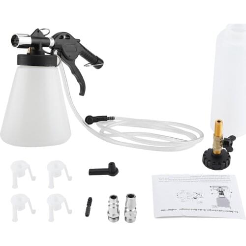 Car Brake Bleeder Bleeding Fluid Change Kit Air Pneumatic Garage Vacuum Tool Set 90-120PSI Car Accessories car tools