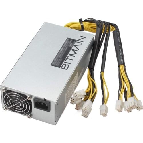The new Bitmain APW7 1800W power supply is suitable for Antminer S9 S9k L3+ D3 T9+ E3 Z9 Z9 Mini DR3