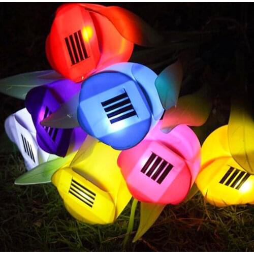 Eco-Friendly Solar Garden Pathway Lights Waterproof Landscape Light Security Gutter Sensor Lawn Lamp Durable Wireless Night Led