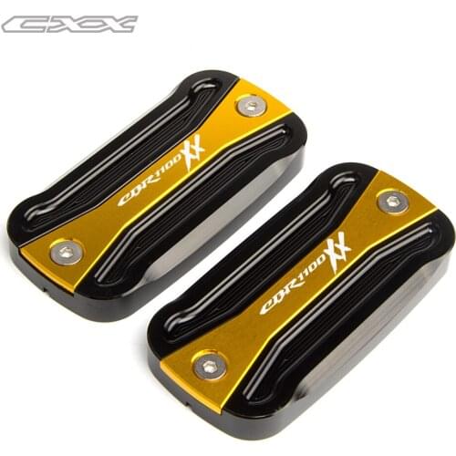 Motorcycle Front Brake Master Cylinder Fluid Reservoir Cover For HONDA CBR1100XX cbr1100 1997 1998 1999 2000 2001 2002 2003 2004