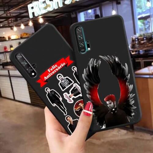 Cartoon American TV Degenerate angel Lucifer black TPU soft Silicone phone case HUAWEI p40 Mate10 MATE10Pro Mate20 Mate30 Lite