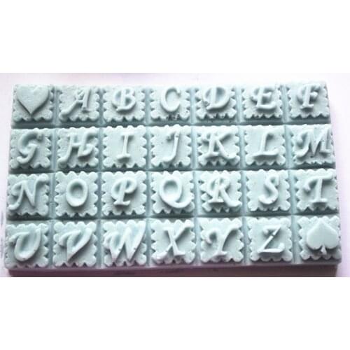 Handmade Soap Silicone Mold Animal Candle Molds Polymer Clay letter toast mold