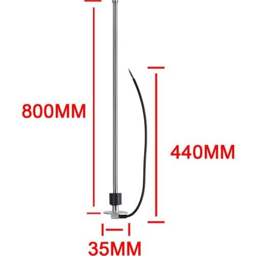 New 800mm Fuel Level Sensor 0~190ohm Water Level Sensor For Auto Truck Marine Boat Yacht 9~32V Car Accessories Set