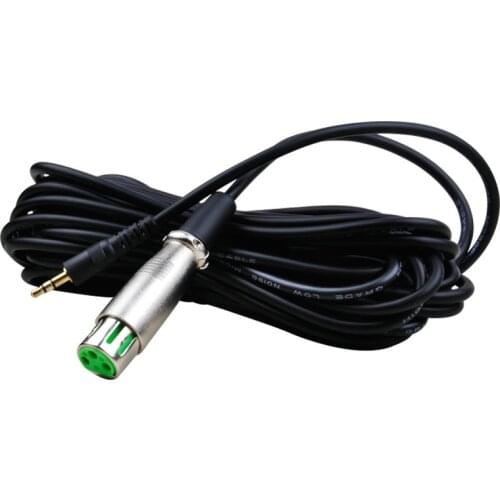 Professional XLR-3.5mm/XLR--XLR Generic Cable For BM800 Microphone to Recording Karaoke