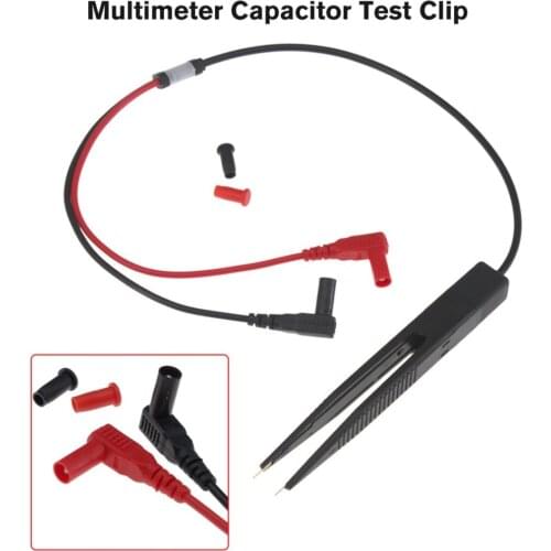 SMD Inductor Test Clip Probe Tweezers for Resistor Multimeter Capacitor High Quality Meter Clip Probe For SMD Components Measure