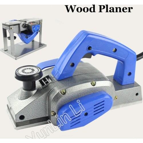 Wood Planer 220V 1000W Woodworking Planer 0-16000r/min Multi-Function Handheld Electric Planer Carpentry