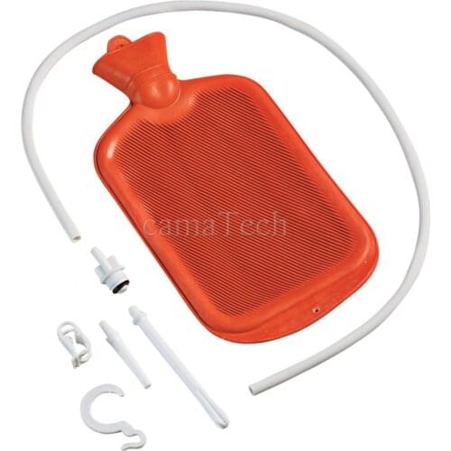 CamaTech 2000ML/2L Reusable Enema Bag Kit For Colon Cleansing Large Hot Water Bottle Anal Douche Cleaner With 2 Quart Sex Toys