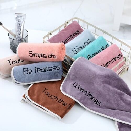 Super thick towel microfiber towel 35 x 75cm face wash towel soft absorbent quick drying towel hand towels bathroom towel